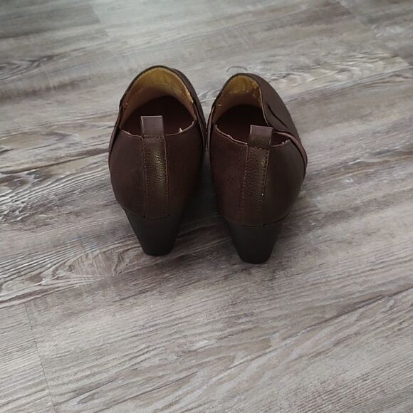 Croft & Barrow brown ortholite clogs  ankle boots Sz 8 - Picture 4 of 7